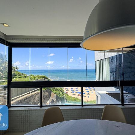 Apartamento Completo Com Vista Mar E Pe Na Areia Salvador Extérieur photo