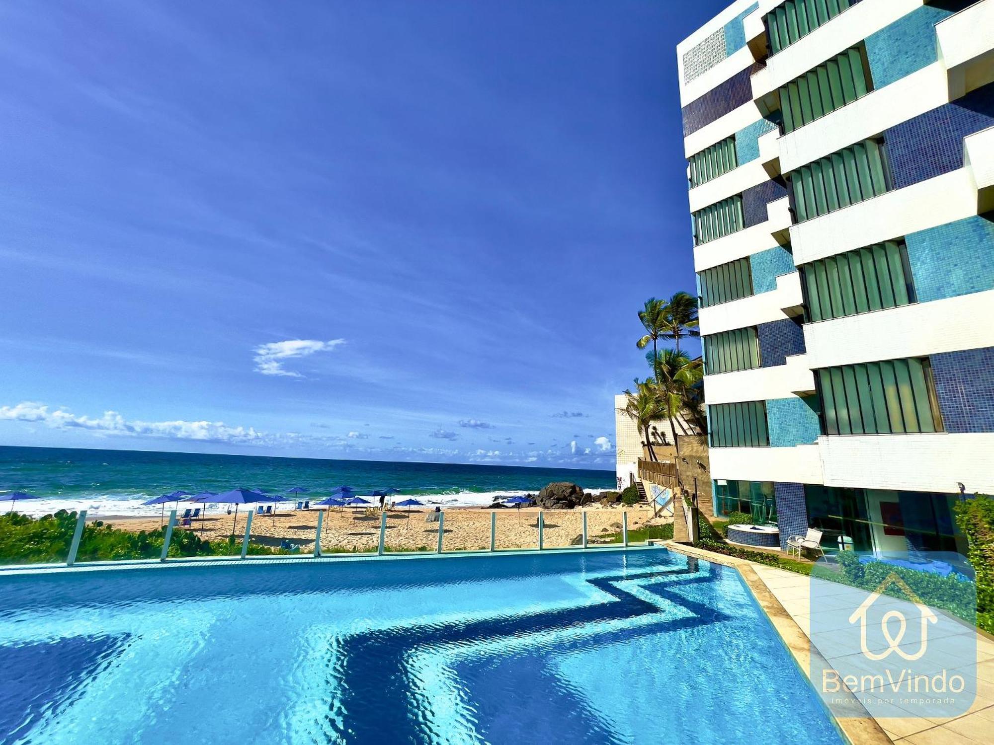 Apartamento Completo Com Vista Mar E Pe Na Areia Salvador Extérieur photo