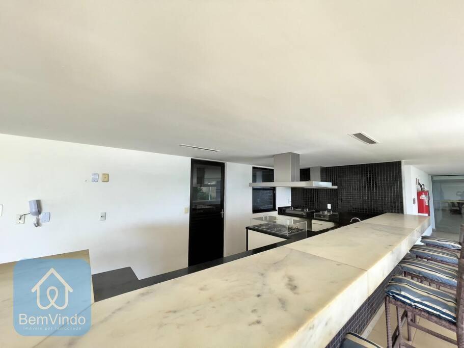 Apartamento Completo Com Vista Mar E Pe Na Areia Salvador Extérieur photo