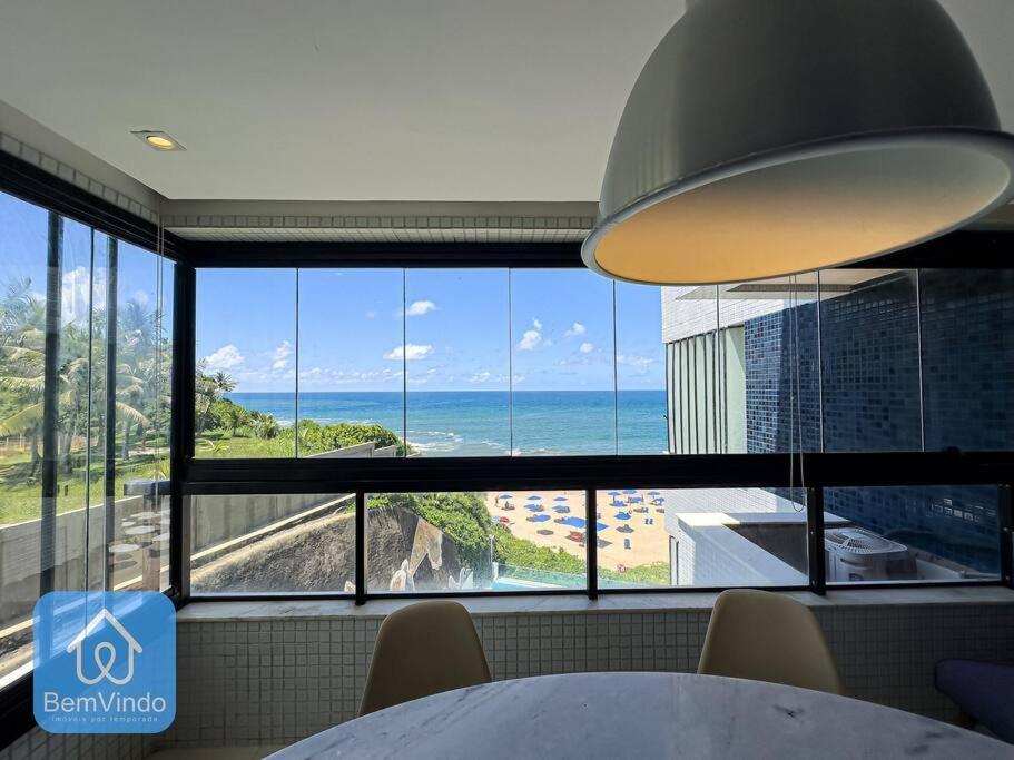Apartamento Completo Com Vista Mar E Pe Na Areia Salvador Extérieur photo